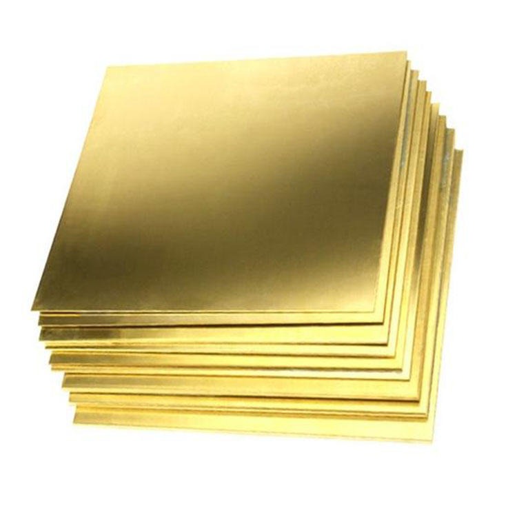 江西H65黄铜薄板 激光切割黄铜板 环保半硬黄铜板塑性优