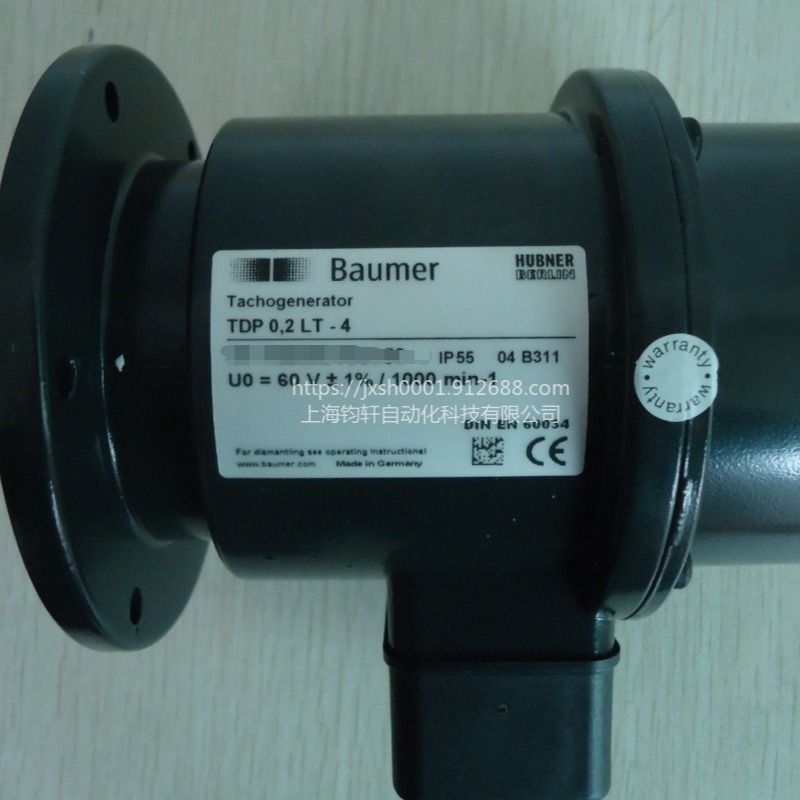 现货供应Baumer HUBNER 测速电机TDP 0.2 LT-4 编码器