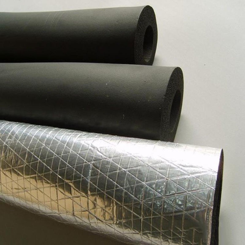 隔音隔热防火橡塑保温板橡塑铝箔管具有良好的耐候性