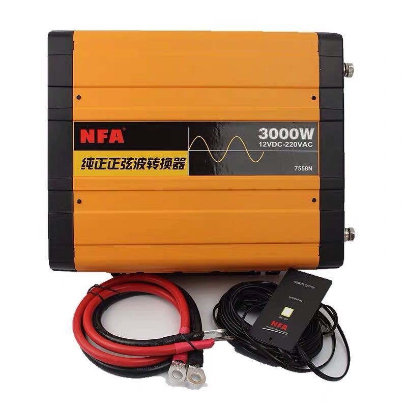 NFA纽福克斯逆变器 600W1000W2000W3000W纯正弦波逆变器12V24V 逆变电源 房车