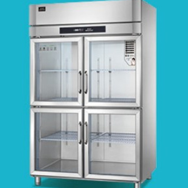冰立方商用冷柜 S1.0G4四门冷藏展示柜 欧款陈列柜 四玻璃门冷藏柜