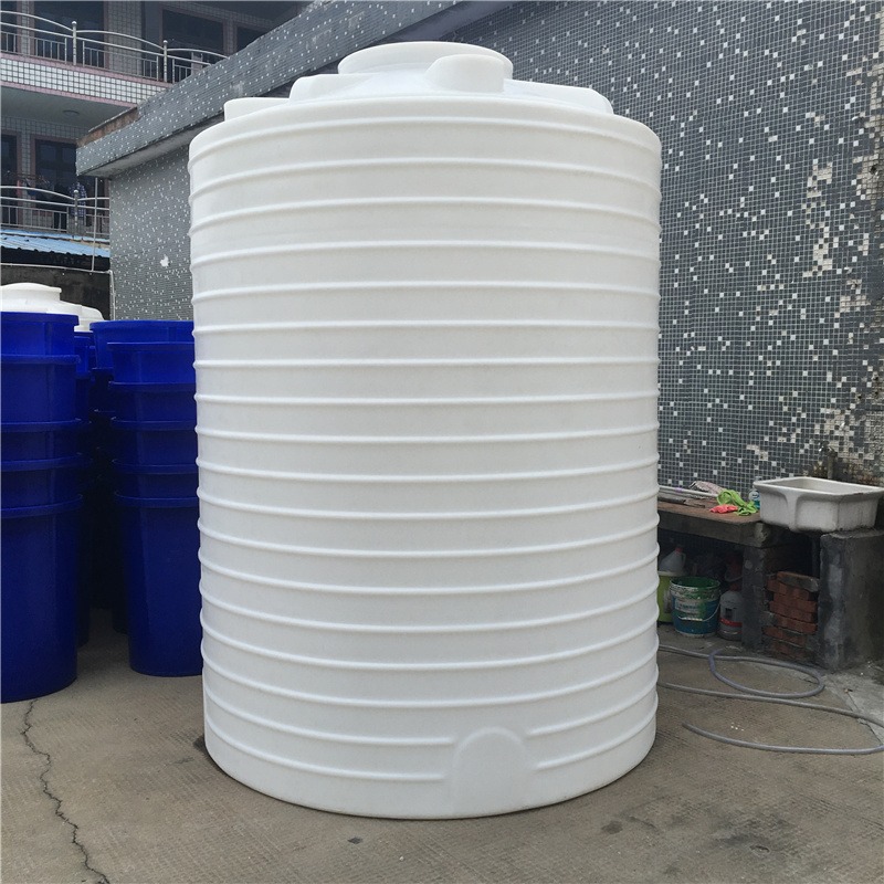 厂家供应 塑料水塔 2立方2吨容量 装水塑料大桶 卡谱尔立式平底水箱
