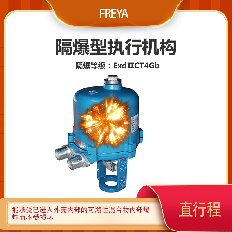 隔爆型直行程执行机构 电动阀门装置 FRY65 FRY99