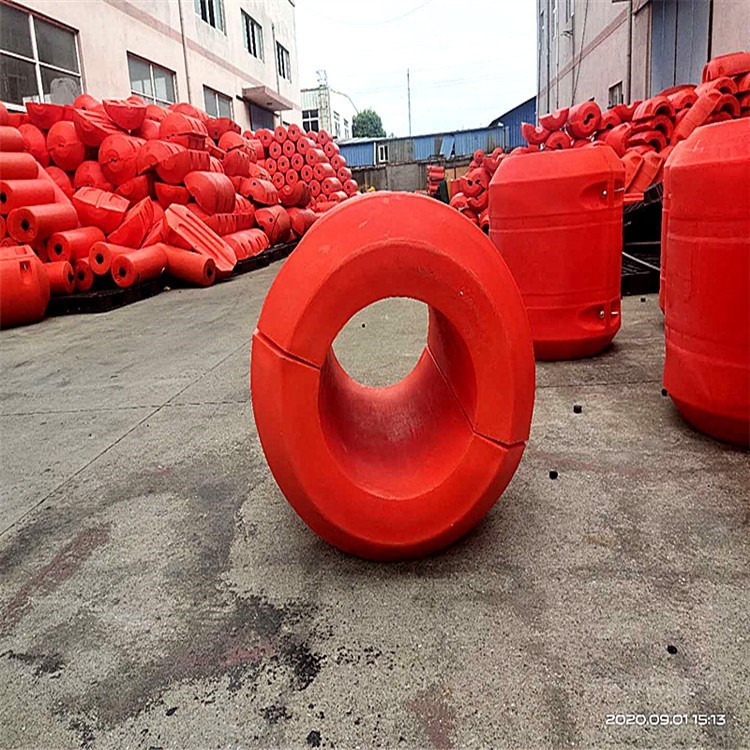 疏浚管浮体塑料管线浮桶定制批发