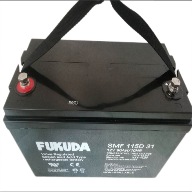 FUKUDA蓄电池ES90-12 12V90AH通信基站配套电源图片