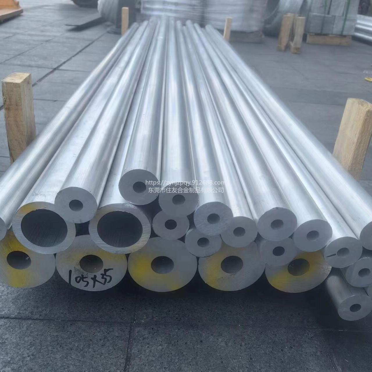 6063铝方管铝圆管定制  6063大口径热挤压椭圆铝管  住友铝管厂家
