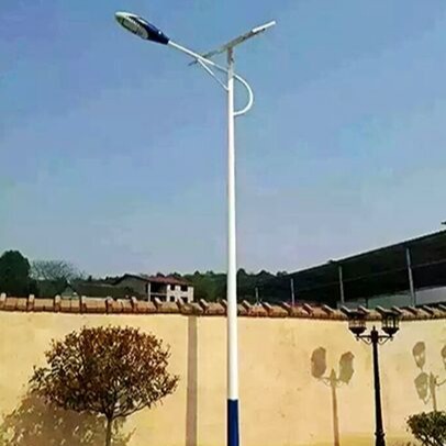 乾旭照明6米30W太阳能路灯 新农村建设路灯 锂电池太阳能路灯