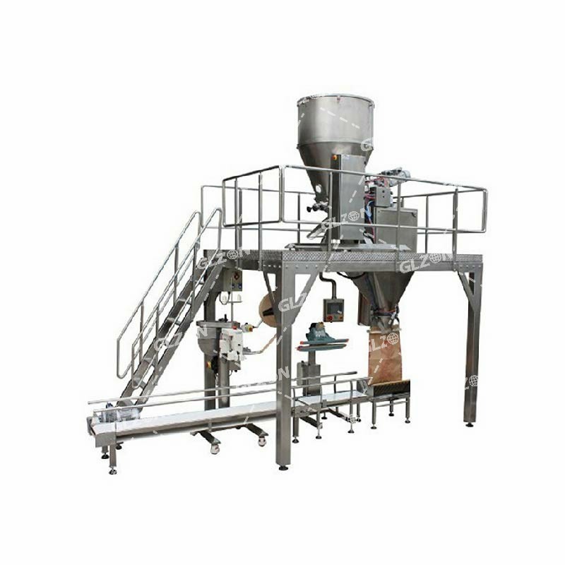 自动压盖包装机_25公斤装饰砂浆包装机上海灌装机械设备