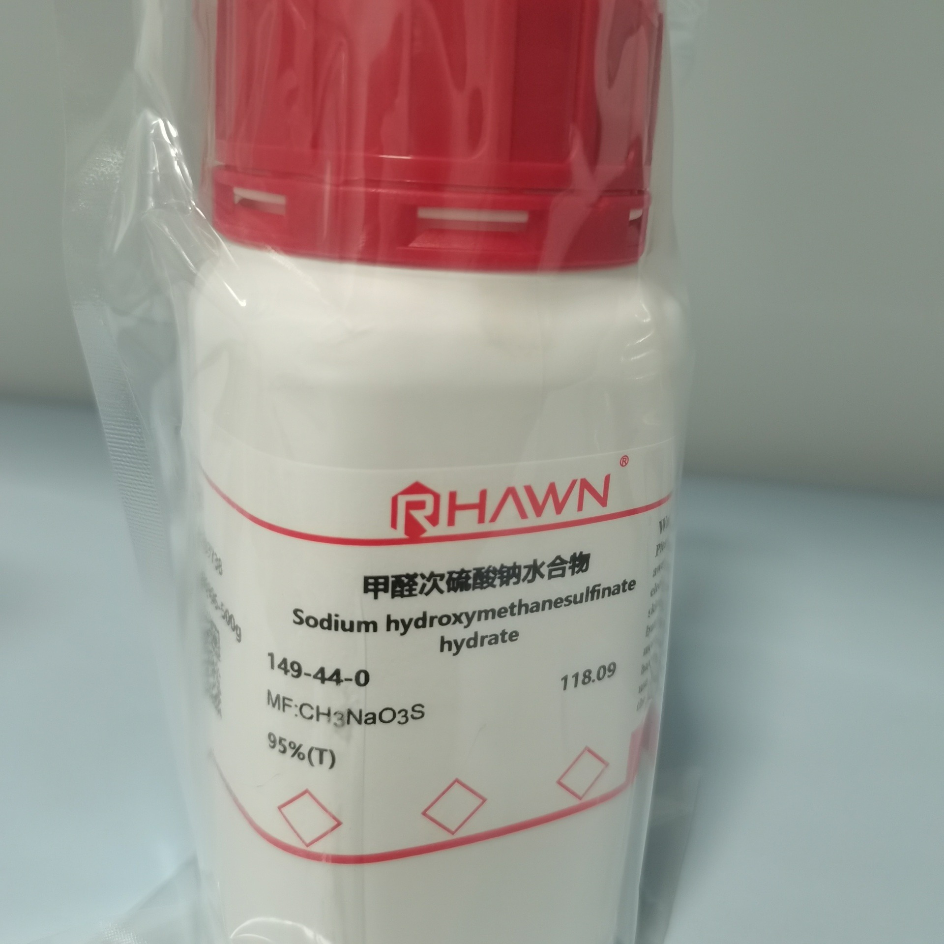 南京化学试剂厂家总代甲醛次硫酸钠水合物,149-44-0吊白块95%（T）500g麦克林、阿拉丁、罗恩、百灵威价格