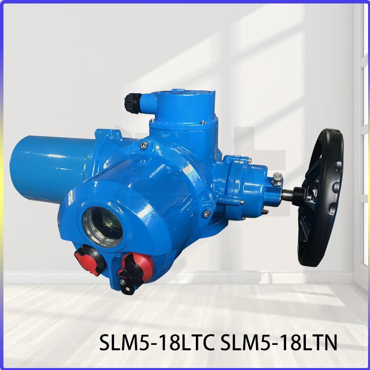 水泥厂多回转对夹直通式阀门电动执行器 SLM5-18LTC SLM5-18LTN 津上伯纳德 批量生产 价格优惠