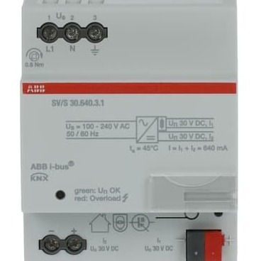 ABB I-BUS智能灯光控制系统KNX总线协议设备智能照明设备SV/S30.640.5.1电源供应器 总线电源