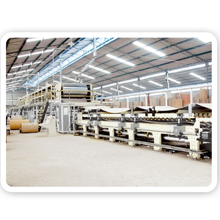 瓦楞纸板生产线    三五七层纸板加工设备   昌磊全自动高速纸箱生产线