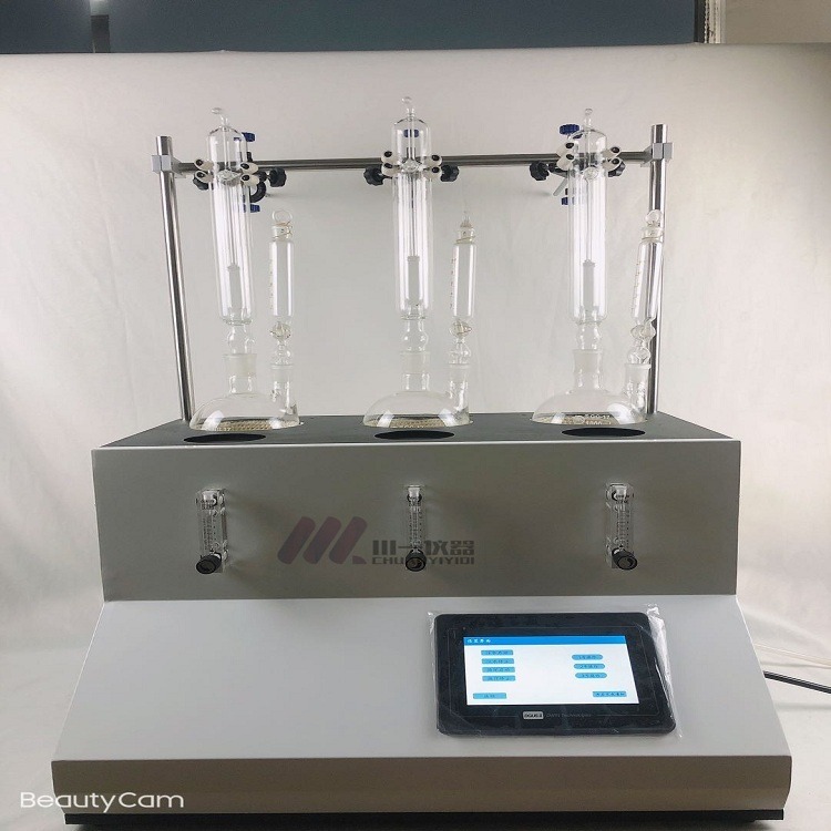 多孔位中药材二氧化硫蒸馏仪CYSO2-6Y多样品浓缩仪川一仪器