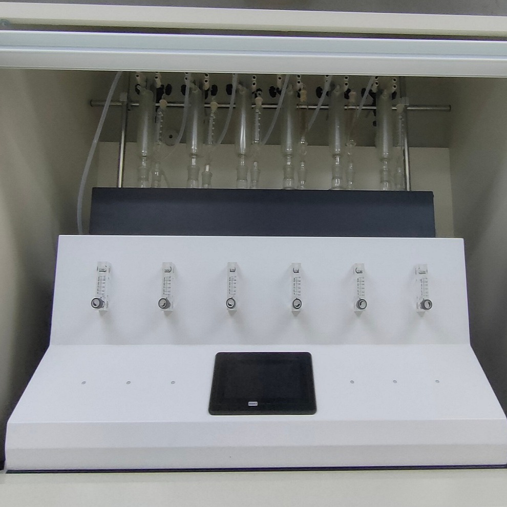 中药饮片二氧化留残留量测定仪 玻璃充氮蒸馏仪JMQYSO2-6