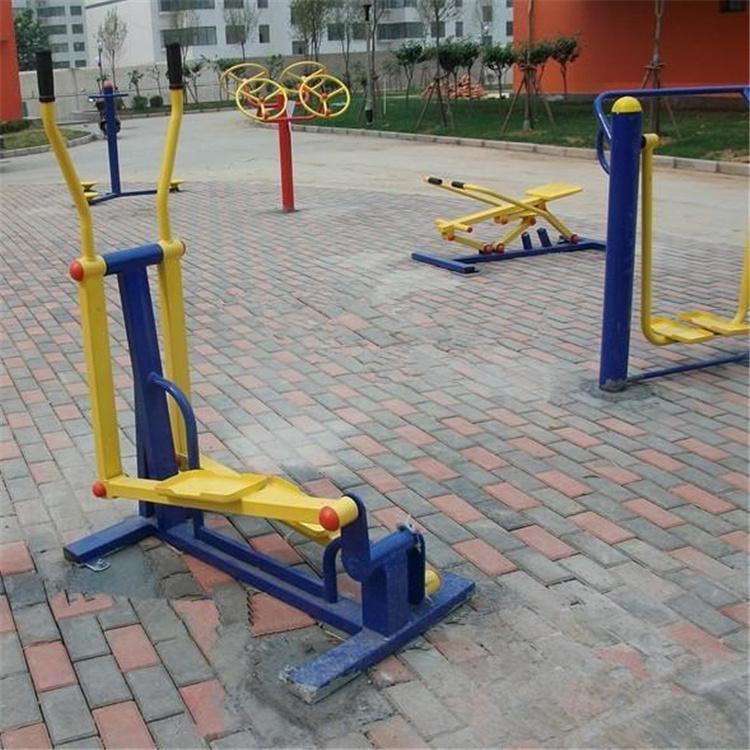 户外公园运动路径椭圆机 椭圆漫步机 通奥 小区室外健身器材