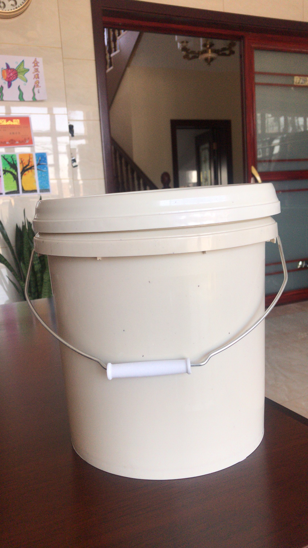 厂家直销10升堆码塑料桶广口圆形包装桶按需供应