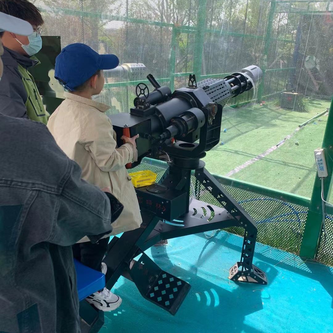 游乐气炮项目儿童射击打靶设备公园射击打靶项目 驻马店振宇协和游艺气炮枪厂家
