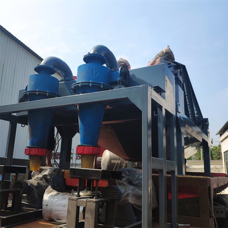 精细砂回收机 裕顺CX550振动脱水回收机 浆状物料脱水筛 设备供应