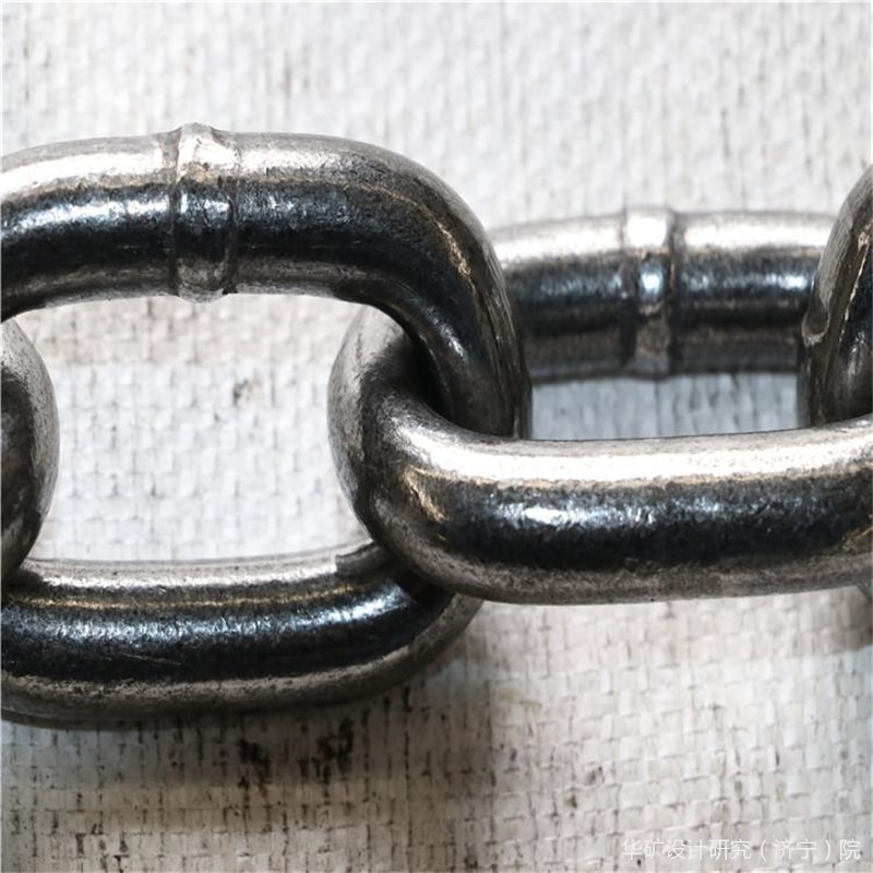 华矿生产刮板机圆环链条 矿用高强度圆环链 40T刮板机圆环链条图片