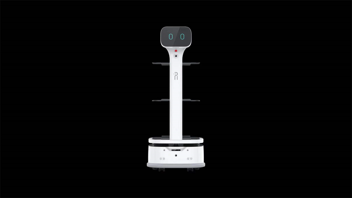 白银对话人型机器人介绍XHS-JQR新瀚生饭店酒店送餐机器人视频介绍