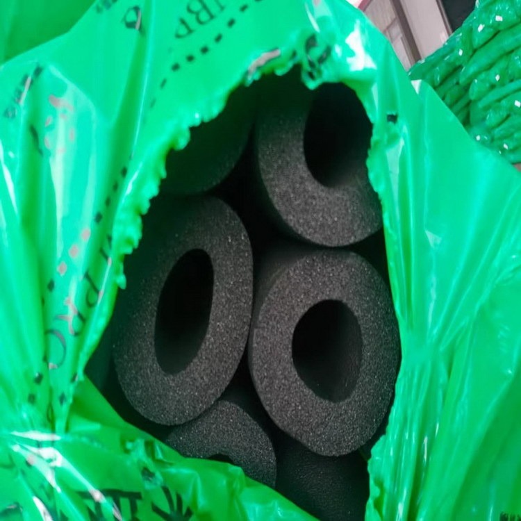 吴江市空调管道保温橡塑管批发 华美B1级橡塑保温管现货供应
