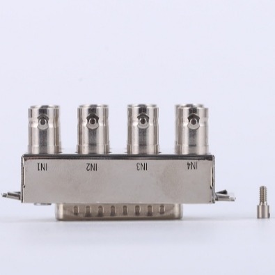 8孔4进4出光端机连接器 DB25P-8G 光端适配器配件 电脑连接器配件