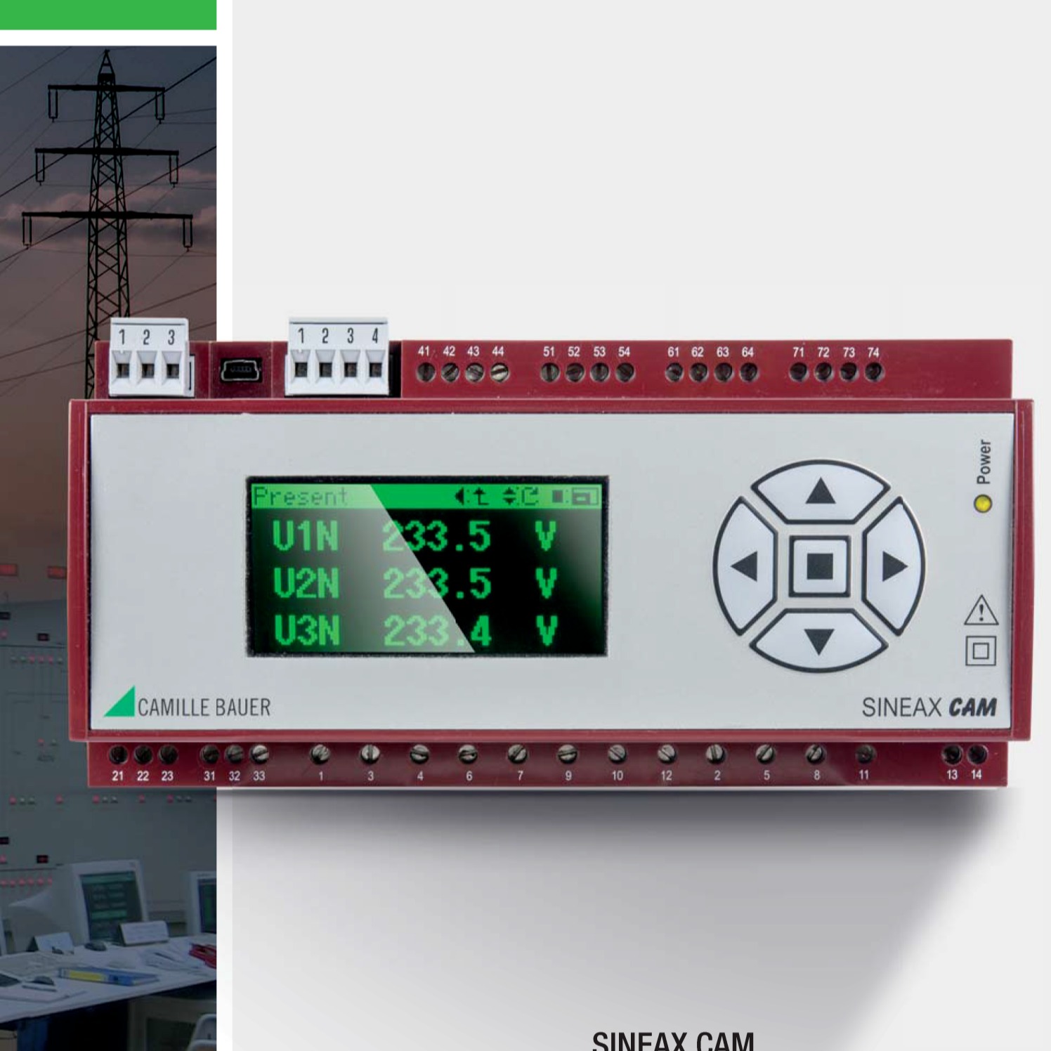 强电参数的智能电量分析仪装置 功率分析仪 便携式电能质量分析仪 SINEAX CAM 德国GMCI/高美测仪图片