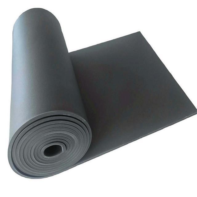 批发空调管道橡塑保温板 自粘橡塑海绵板 复合铝箔b1级阻燃橡塑板 华阳