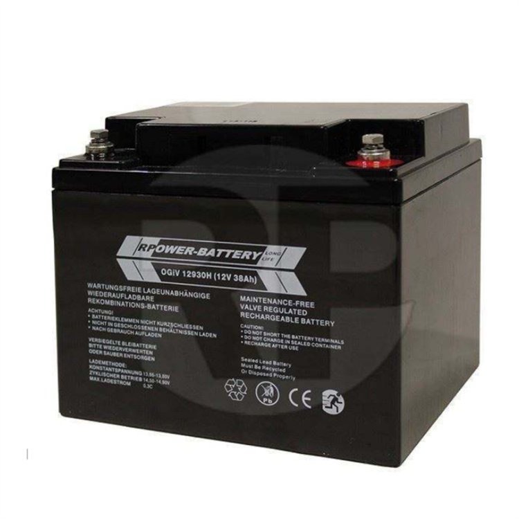 RPOWER-BATTERY蓄电池GiV1250H 12V5AH机房配套 UPS/EPS应急电源 直流屏配套