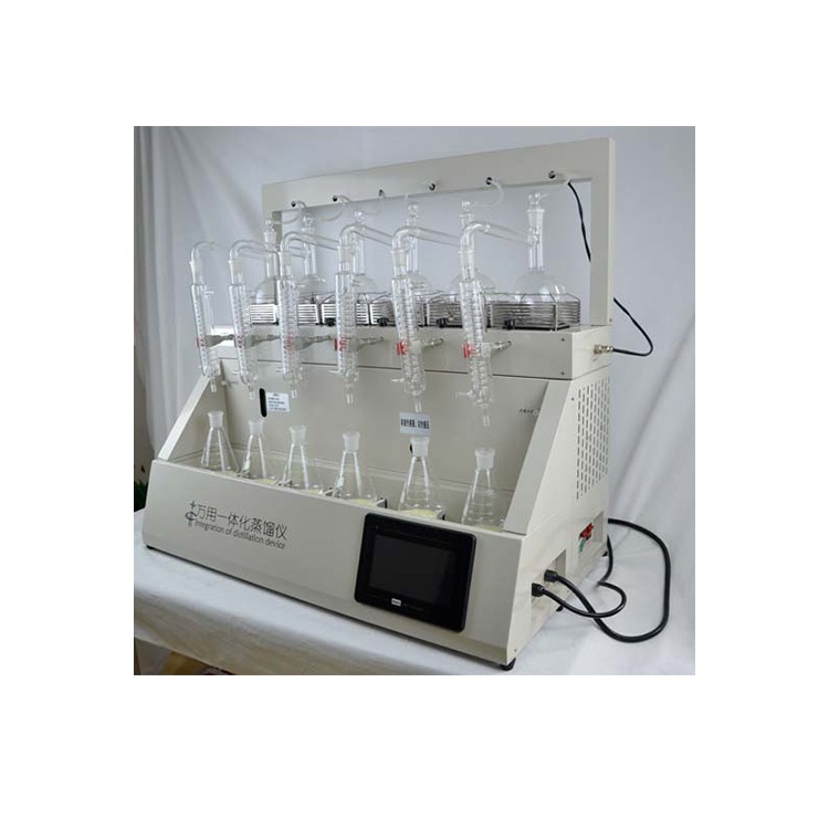 天津 多功能一体化蒸馏仪CYZL-6Y水质分析氨氮蒸馏装置 10位