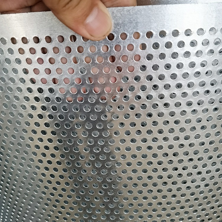 不锈钢冲孔板 圆孔多孔洞洞板 304金属圆孔筛网 金属冲孔板 铭久定做加工