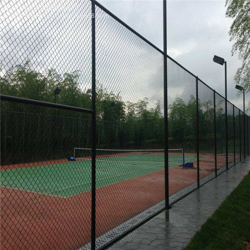 包塑网球场围网 体育训练隔离栏 学校操场围挡夏博丝网图片