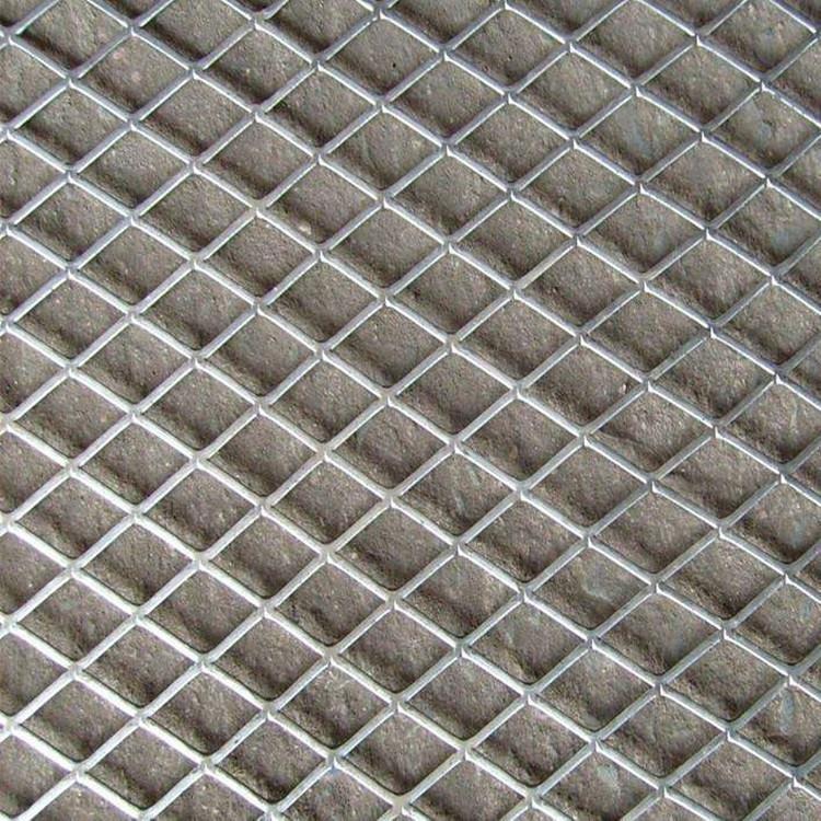 厂家供应  冲孔菱形钢板网片  重型钢板网  价格优惠