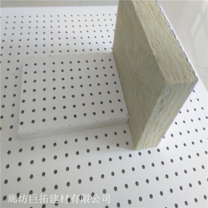 硅酸钙穿孔吸音板厂家生产 穿孔吸声板 穿孔吸声板 穿孔复合吸音板 机房穿孔隔音板 巨拓图片