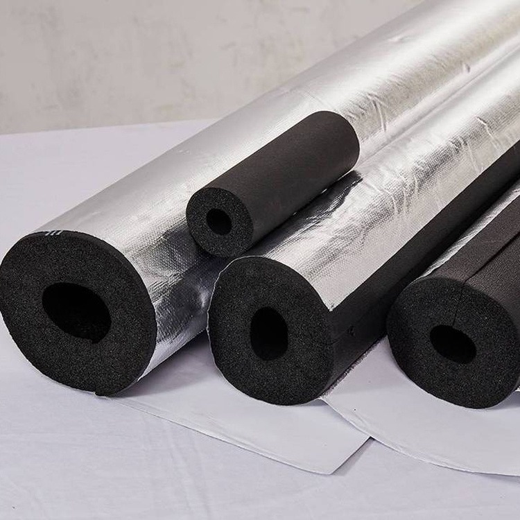 关宁 b1级黑色橡塑管 中央空调橡塑管 通风管道保温管