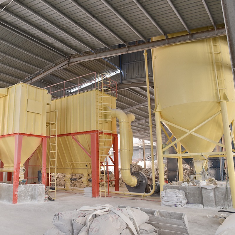 上海世邦800目钙粉机器 重钙粉体生产工艺 加工800目重钙粉磨粉机设备图片