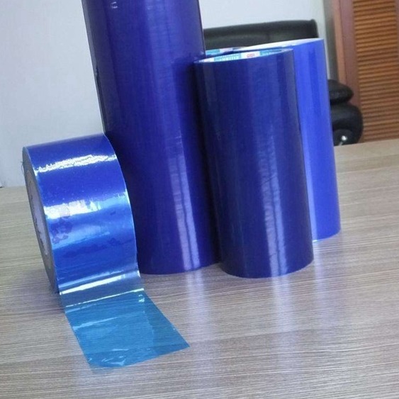 蓝色PE保护膜 包装膜 铝板保护膜 彩钢板保护膜