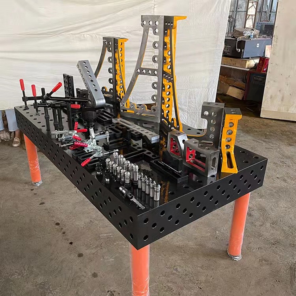 三维柔性焊接平台 检验划线平台夹具 机器人焊接工作台