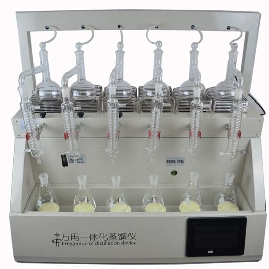 全自动一体化蒸馏仪 CYZL-6 蒸馏萃取装置 小型蒸馏设备图片
