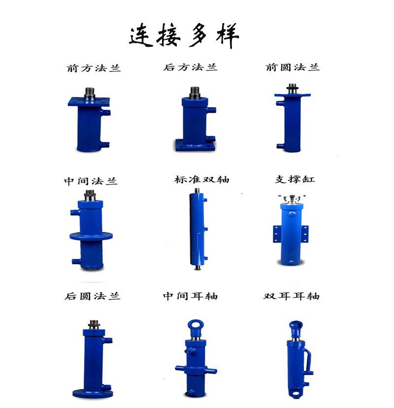 工程液压油缸 鲁鑫LXYG-80 升降货梯液压油缸示例图6