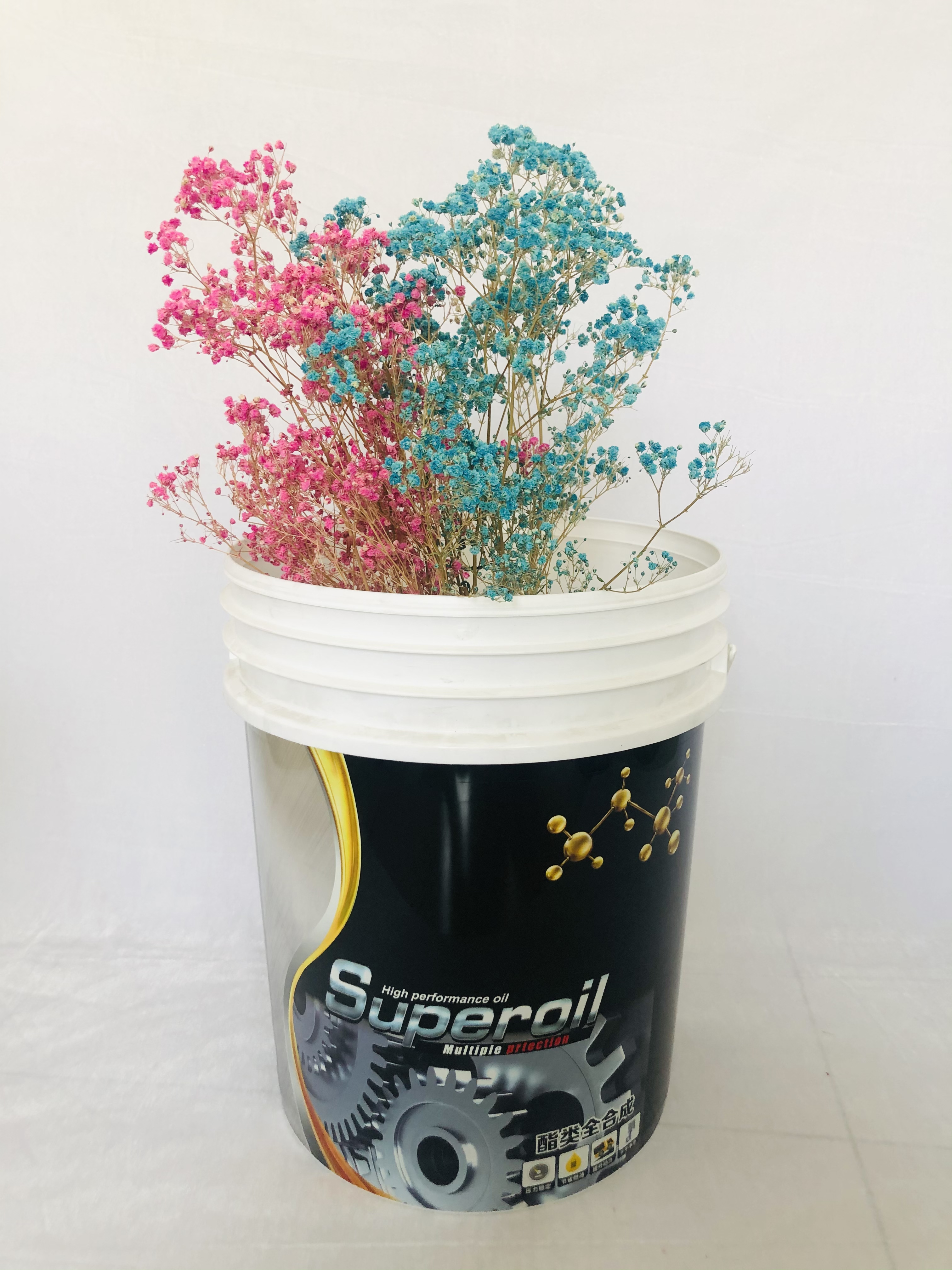 塑料桶支持定制圆型塑料桶25L肥料桶价格支持二次印刷