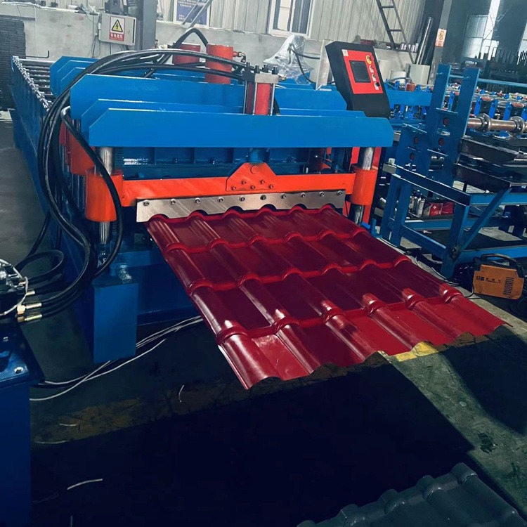 企华机械厂家 异型压瓦机 彩钢压瓦机 全自动压板机