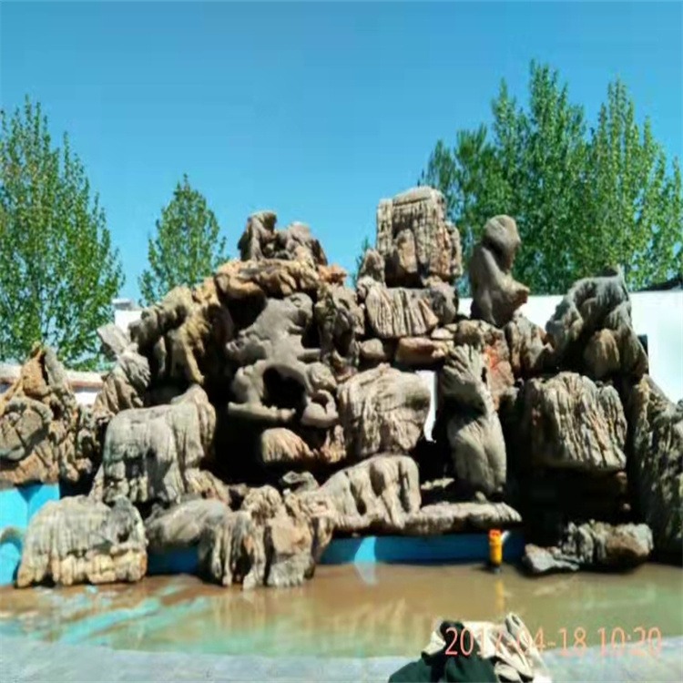 江苏假山石产地  灵璧石厂家 大型景观石 园林石造景石 批发价格
