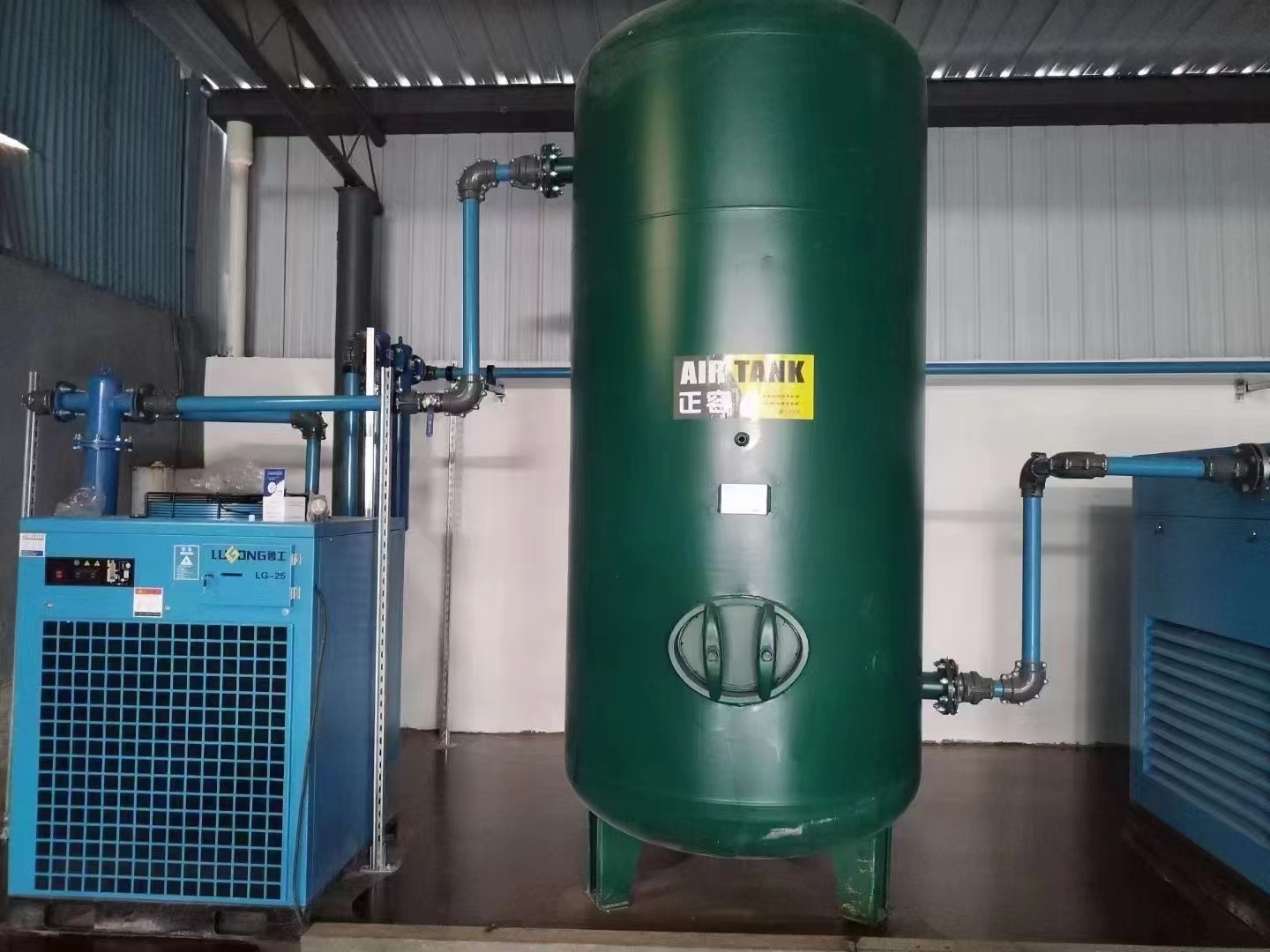 压力容器碳钢空气氮气5/50/不锈钢5立方储气罐图片