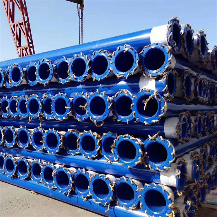 江东厂家定制 DN350 埋地涂塑钢管  环氧涂塑钢管 涂塑管件图片