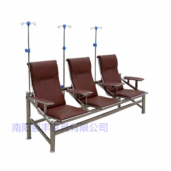湖北不锈钢输液椅不锈钢三人位输液椅不锈钢连排输液椅