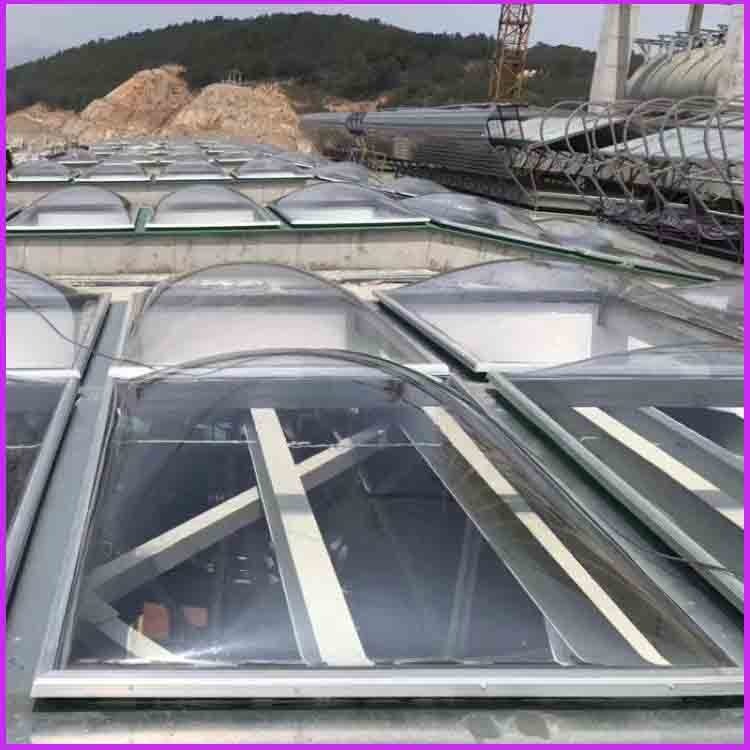湖南省透明PC阳光板 8毫米中空阳光板 采光天窗PC阳光板厂家定制