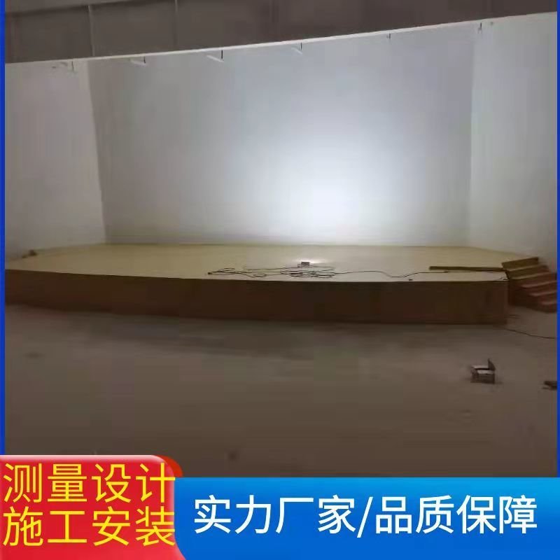 木西支持定制全国施工 室内小型舞台运动木地板 抗变形运动木地板  防滑防腐运动木地板图片