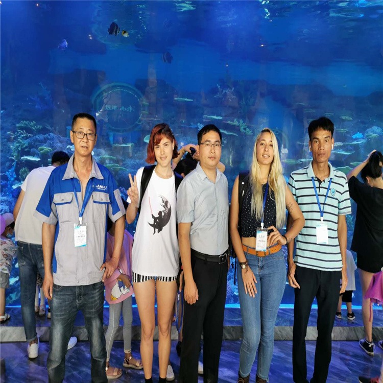 lanhu海洋馆设计施工水族工程 海洋馆鱼缸 大型亚克力有机玻璃鱼缸造景