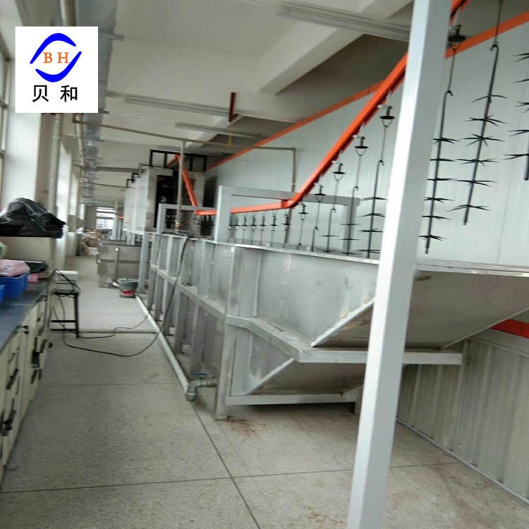 广州自动喷粉喷漆成套处理设备 电梯涂装喷粉生产线  喷粉线处理设备就选贝和自动化设备
